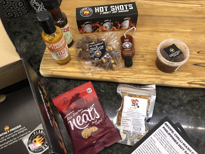 Flaming Licks: Hot Sauce Box | Staff Review Header