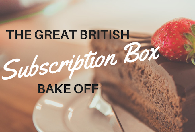 The Great British Subscription Box Bake Off Header