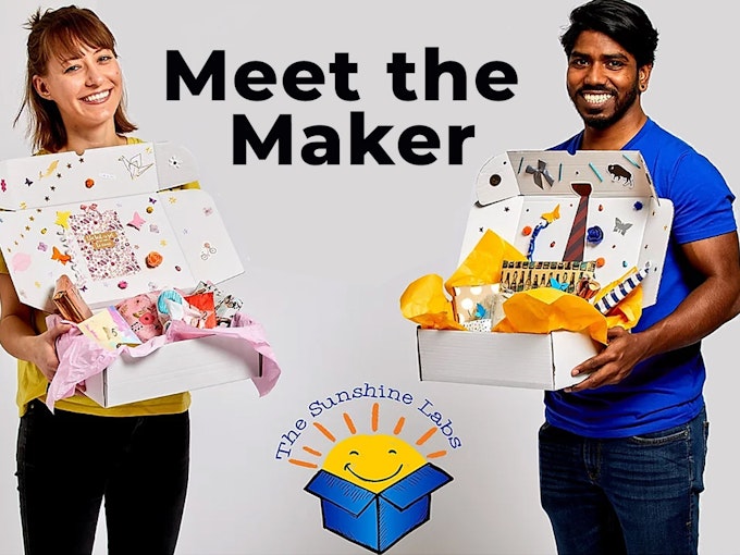 The Sunshine Labs - Mystery Boxes | Meet the Maker Header