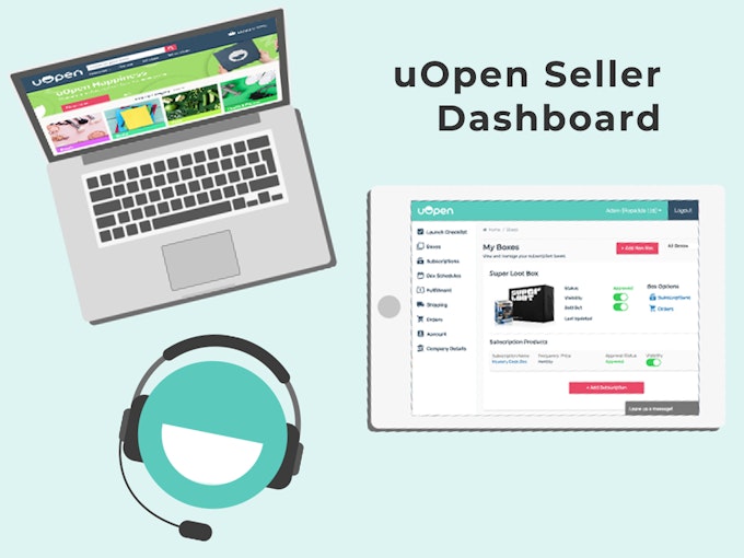 Learn more about selling your subscription box  on uOpen