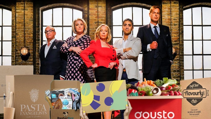 As Featured on Dragons Den Header