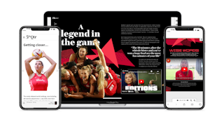 England Netball Magazine, 5th Qtr, revamps digital edition with Jellyfish