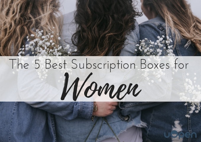The 5 Best Subscription Boxes For Women Header