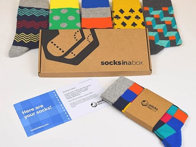 Socks in a box