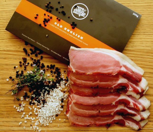 Cure and simple bacon subscription box