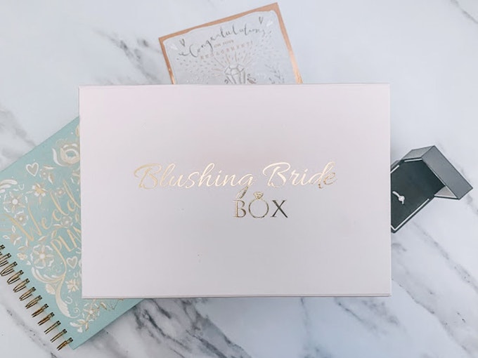Blushing bride subscription box